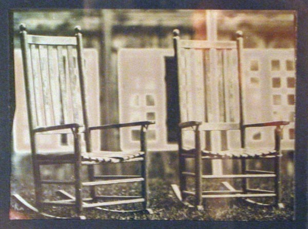 Rocking Chairs daguerreotype (c) Jonathan Danforth